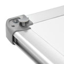 Lavagna per Ufficio Magnetica 120x90 cm in Alluminio Silver