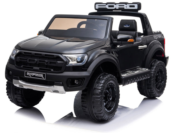 Voiture Electrique pour Enfants 12V 2 Places Ford Raptor Ranger Noir acquista
