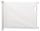 Portail enfant Barrière de protection rétractable 130x8x88 cm Fadi Blanc