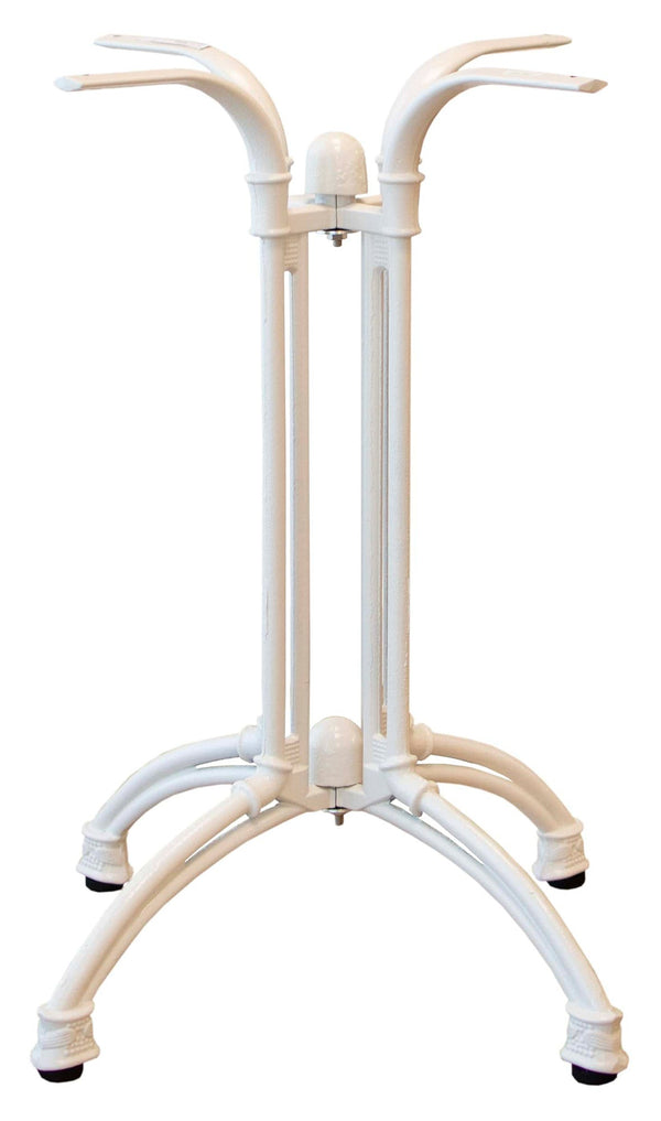 online Piètement pour table de jardin Ø61x72 cm en fonte Mario blanc