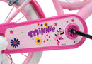 Bicicletta per Bambine 16" Disney Minnie Freni Caliper e Stabilizzatori in Acciaio Hi-Ten Rosa