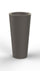 Vase Ø34x86 cm en résine Arkema Tondo 86 Tourterelle Gris