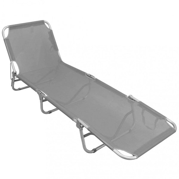 Chaise longue de jardin 190x58x25h cm en aluminium différentes couleurs acquista