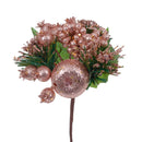 Set 24 Pick con Mela Ø10 cm Champagne