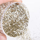 Set 4 Glitter in Barattolo 100 Gr Champagne