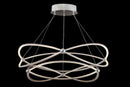 Lampada pendente Modern in Metallo Weave Nickel