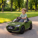 Macchina Elettrica per Bambini 12 V Audi A5L 101x55x43 cm con Telecomando e 2 Motori in PP Verde      