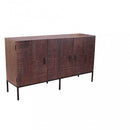 Mobile Elvis 150x40x85 h cm in Legno Marrone