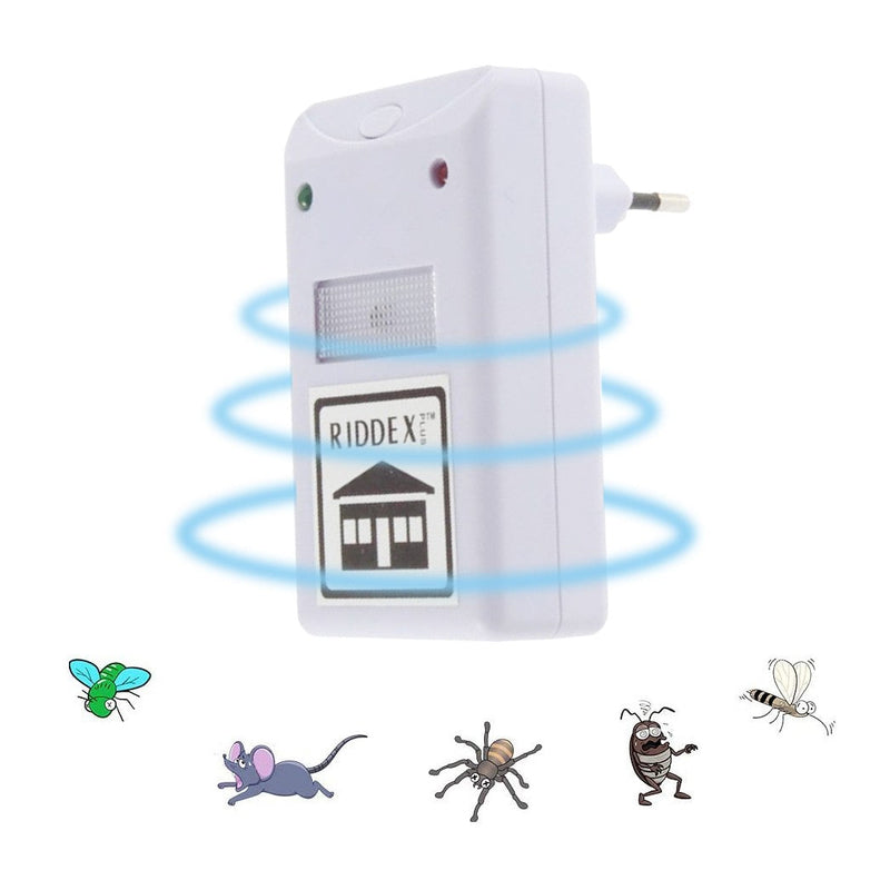 Repellente Elettrico ad Ultrasuoni per topi e insetti