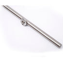 Binario per Porta Scorrevole con Kit di Accessori in Acciaio Inox 200 cm 