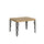 Table Extensible 120-204x80x77 cm Karamay Chêne Naturel et Anthracite
