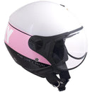 Casco Jet per Scooter Visiera Sagomata CGM Deejay 107DJ3 Rosa 