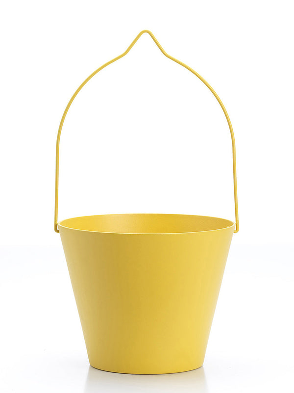 Secchiello per Rubinetti Porta-Secchio 25x23x18 cm in Alluminio Belfer 42/SC Giallo sconto