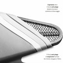 Asse da Stiro Elegant Profi 125x46cm Salvaspazio Area Ignifuga con Copriasse Gambe Triple In Acciaio