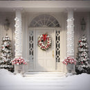 Ghirlanda Natalizia 142 Palline Natale 180 cm Festone con LED Natalizio Bianco