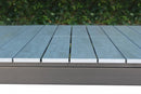 Tavolo Allungabile Guantanamo 200/300x90x76 h cm in Alluminio Antracite