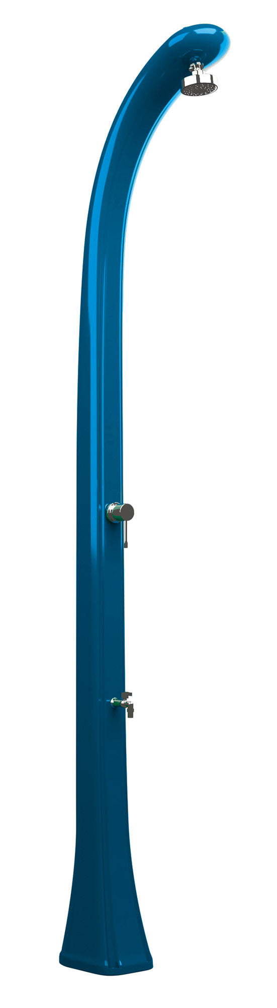 Doccia Solare da Esterno Giardino 20L Miscelatore e Lavapiedi Arkema Happy One Blue Ocean prezzo