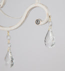 Lampada da parete Elegant in Metallo Grace Bianco con Oro