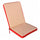 Coussin Real Moyen 95x44x4 cm en Polyester Rouge