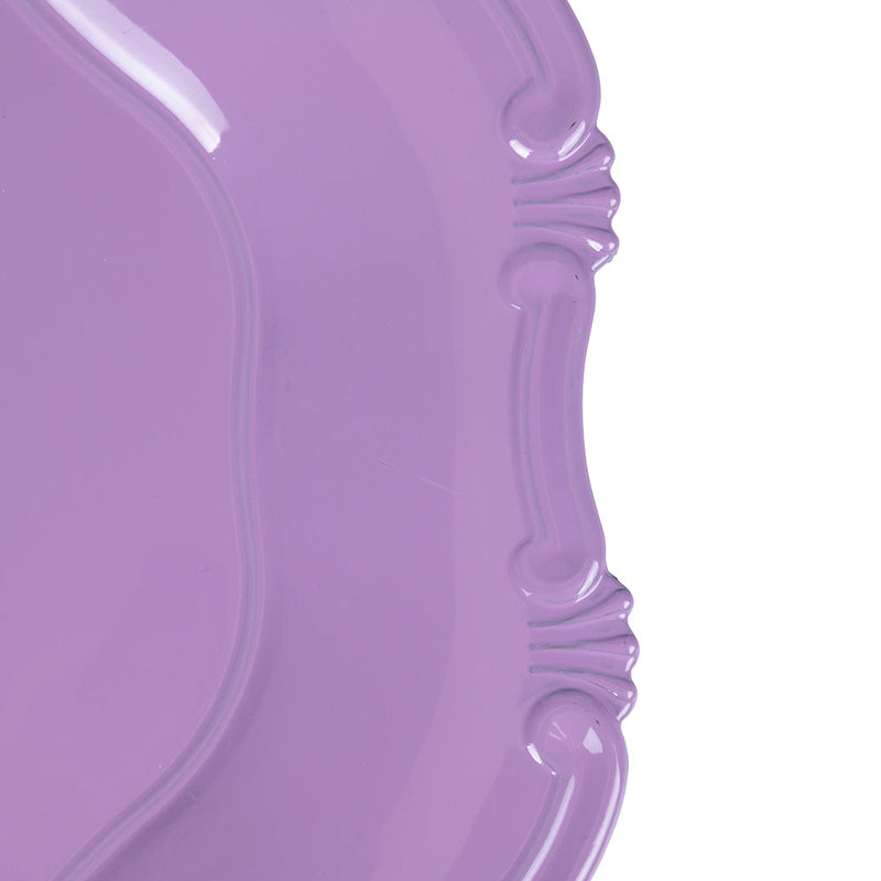 Set 4 Sottopiati Ø33x2 cm  in Polipropilene VdE Tivoli 1996 Hippy 