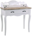 Tavolo Scrittoio 2 Cassetti in Legno Country