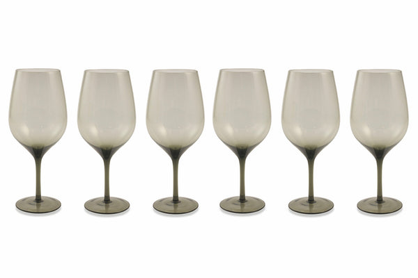 Set de 6 Verres Ø7x25 cm en VdE Tivoli 1996 Happy Hour Glass Gris acquista