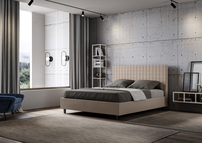 Letto Matrimoniale Sunny Tortora Varie Misure