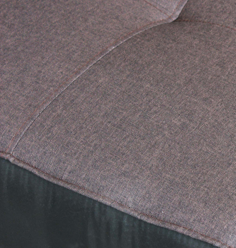 Divano Letto Alvin 180x86x78 cm in Tessuto Antracite