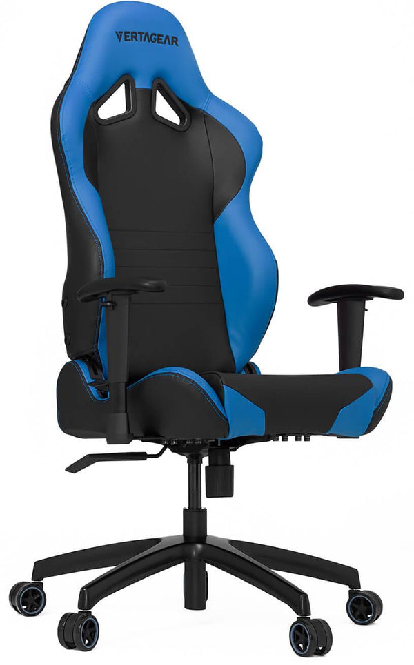 sconto Chaise gamer ergonomique 65x70x135 cm Vertagear 2000 Noir et Bleu