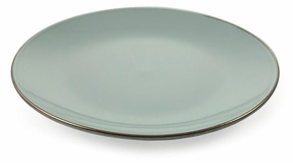 Set de 6 Assiettes Plates Ø27,5x3 cm en VdE Tivoli 1996 Royal Light Grey Gres sconto