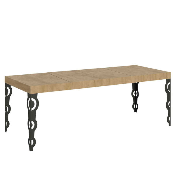 Tavolo Allungabile 180/284x90x77 cm Karamay Premium Quercia Natura prezzo