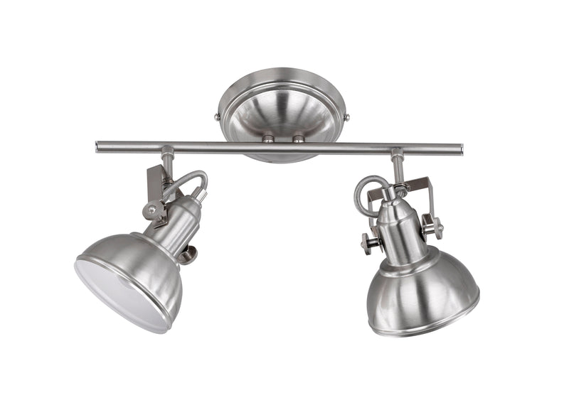 Faretto da Interno  E14 in Metallo Nickel Opaco