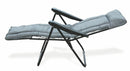 Sedia Sdraio Reclinabile Pieghevole Soriani Madrid Grigia