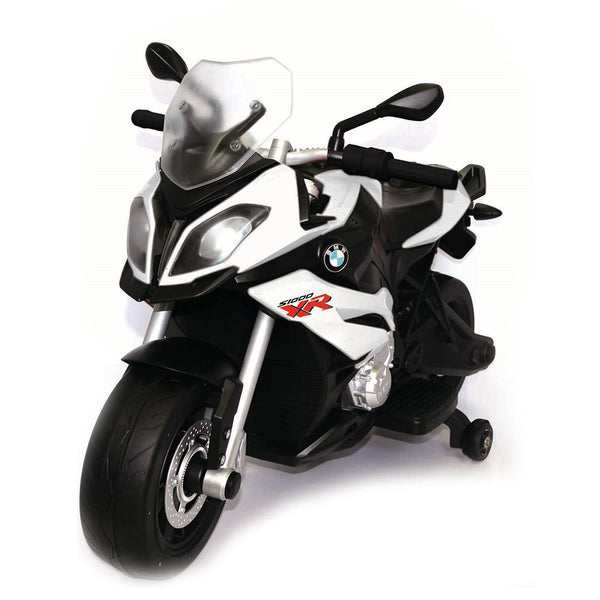 prezzo Moto électrique pour enfants 12V sous licence BMW S1000 XR Blanc