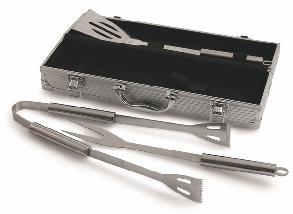 prezzo Lot de 3 Outils Accessoires en Acier pour Barbecue Bbq Soriani