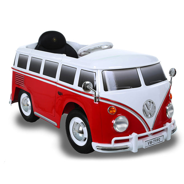 Voiture électrique pour enfants 12V avec permis Volkswagen Mini Van avec radiocommande sconto