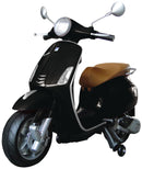 Piaggio Vespa Primavera Elettrica 12V per Bambini Nera