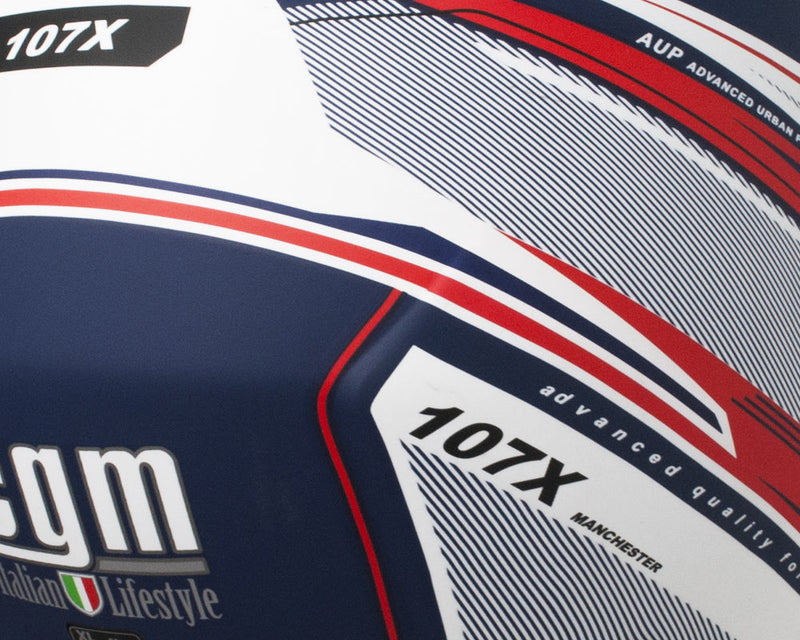 Casco Jet per Scooter Visiera Sagomata CGM Manchester 107X Blu Opaco