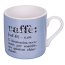 Set 6 tazzine Caffè Ø6x6 cm in New Bone China VdE Tivoli 1996 Ocean