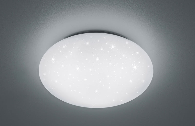 Plafoniera da Interno a LED in Plastica Bianco