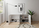 Madia 4 Ante 200x40x83,5 cm Elios Bianco Lucido      