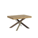 Tavolo Allungabile 140-244x90x77 cm Volantis Quercia Natura Telaio 4C 