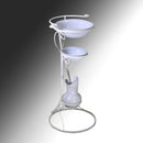 Portacatino in Metallo 47x39,5H85cm Crema