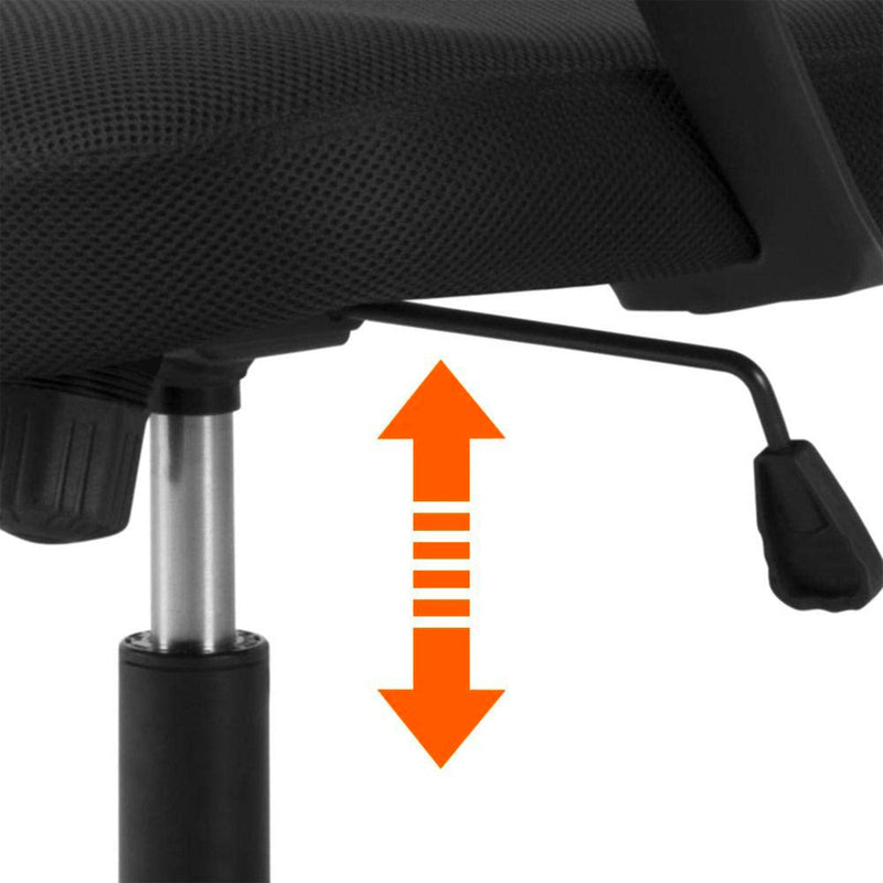 Sedia da Ufficio Direzionale in Rete Mash Lime