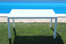 Tavolo Azore 150x90 cm in Wicker Bianco