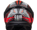 Casco Integrale per Scooter Visiera Lunga CGM Montegi 301S Rosso Opaco Varie Misure