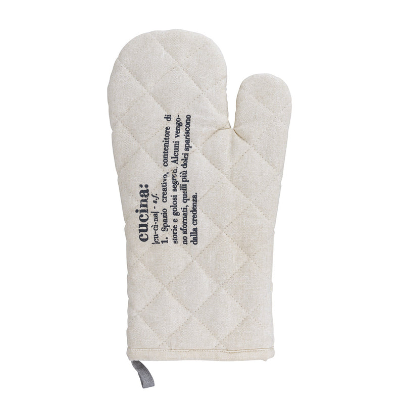 Set 3 pezzi Cucina presina guanto strofinaccio  in Cotone VdE Tivoli 1996 