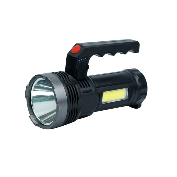 acquista Lampe de poche LED portable étanche avec chargement solaire et USB