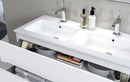 Mobile Bagno Sospeso 121cm TFT Swing Rovere Scuro