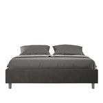 Letto Matrimoniale Large Azelia Grigio Varie Misure